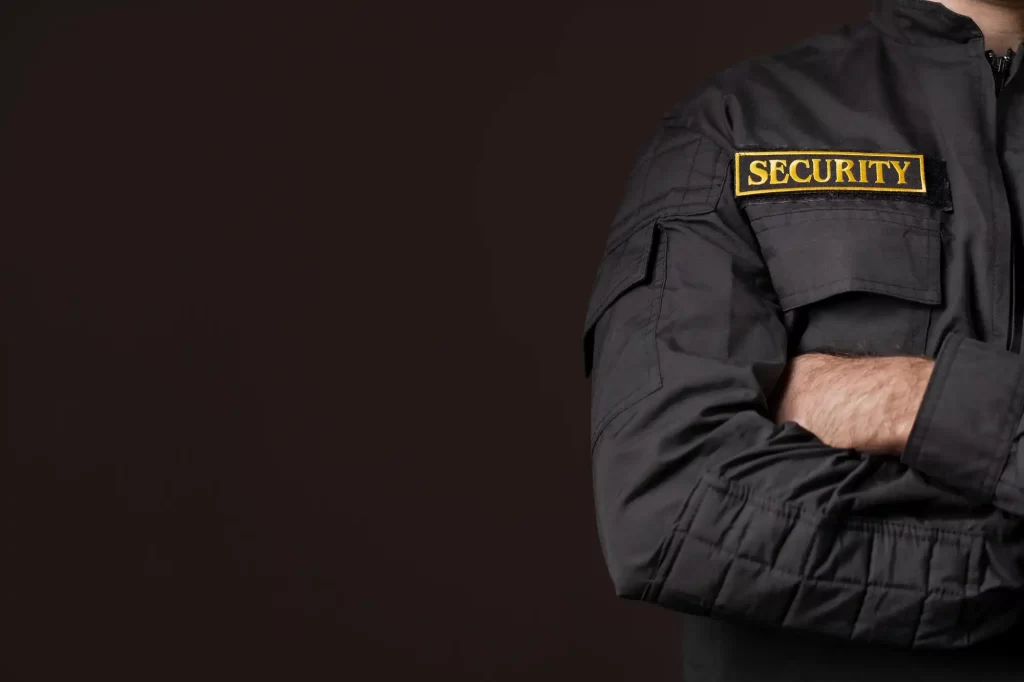 Professional static security guard for UK businesses