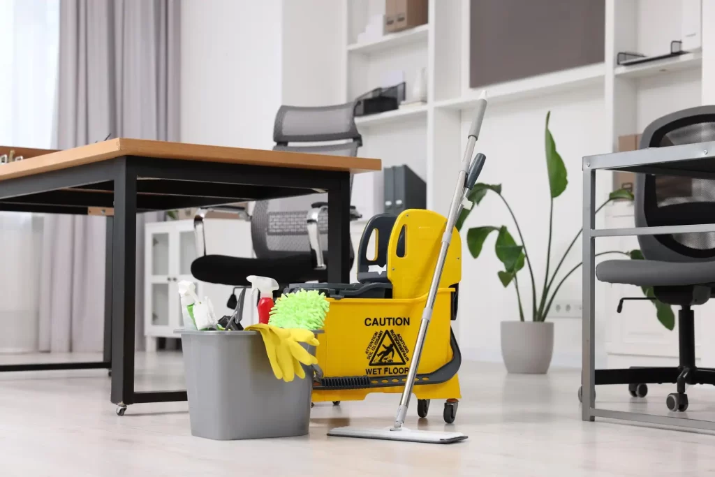 Why Office Cleaning Services Matter for Businesses in Yorkshire and Humber | Boss Serve Professional office cleaning services in a commercial workplace in Yorkshire and Humber